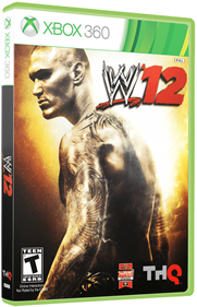 WWE '12 - Box - 3D Image