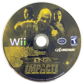 TNA iMPACT!: Total Nonstop Action Wrestling - Disc Image