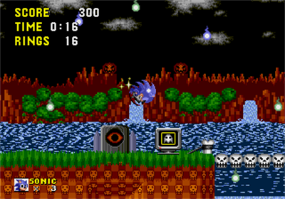 Sonic Halloween - Screenshot - Gameplay Image