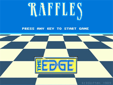 Raffles - Screenshot - Game Title Image