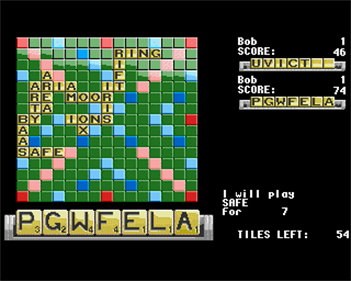The Computer Edition of Scrabble Brand Crossword Game - Screenshot - Gameplay Image