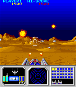 Senjyo - Screenshot - Gameplay Image