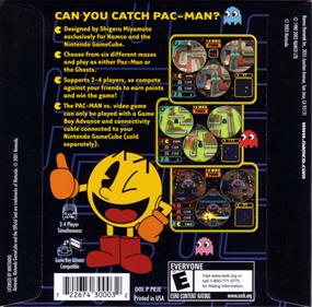 Pac-Man Vs. - Box - Back Image