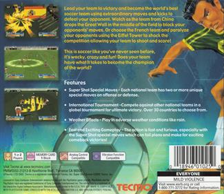 Super Shot Soccer - Box - Back Image