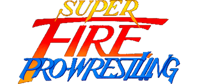 Super Fire Pro Wrestling - Clear Logo Image