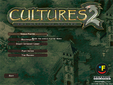Cultures 2: The Gates of Asgard - Screenshot - Game Select Image
