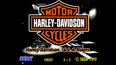 Harley-Davidson & L.A. Riders - Screenshot - Game Title Image