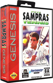 Pete Sampras Tennis - Box - 3D Image