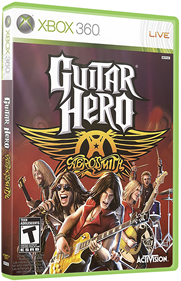 Guitar Hero: Aerosmith - Box - 3D Image