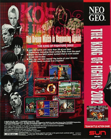 The King of Fighters 2002 - Box - Back Image