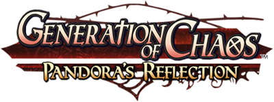 Generation of Chaos: Pandora's Reflection - Clear Logo Image