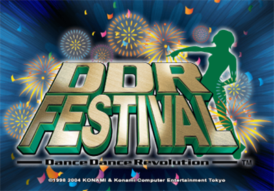 DDR Festival Dance Dance Revolution - Screenshot - Game Title Image