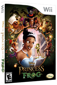 The Princess and the Frog - Box - 3D Image