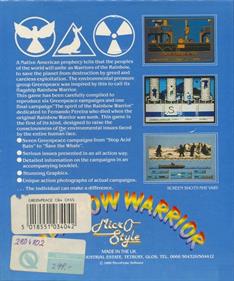 Rainbow Warrior - Box - Back Image