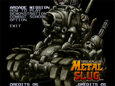 Metal Slug - Screenshot - Game Title Image