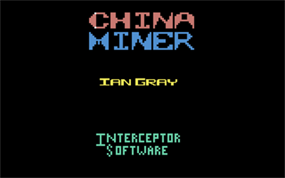 China Miner - Screenshot - Game Title Image