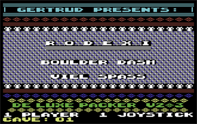 Rodex I - Screenshot - Game Title Image