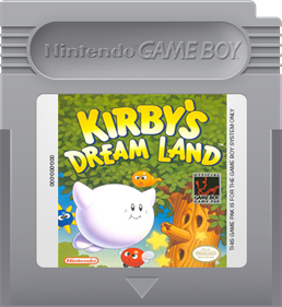 Kirby's Dream Land - Fanart - Cart - Front