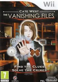 Cate West: The Vanishing Files - Box - Front Image