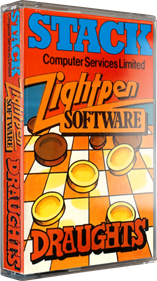 Draughts (Stack Computer Services) - Box - 3D Image
