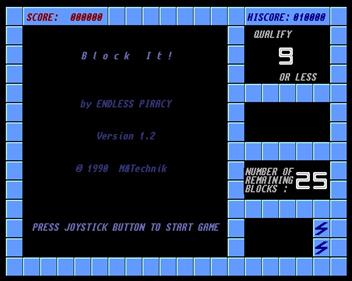 Block It! - Screenshot - Game Title Image