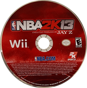NBA 2K13 - Disc Image