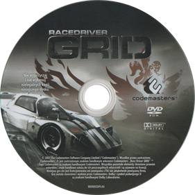 Race Driver: Grid - Disc Image