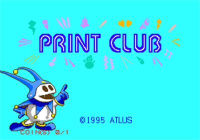 Print Club - Screenshot - Game Title Image