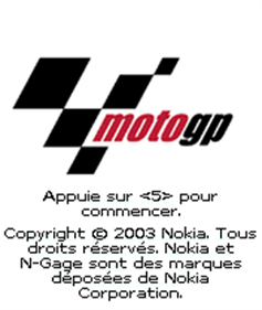 MotoGP - Screenshot - Game Title Image