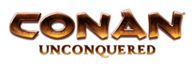 Conan Unconquered - Clear Logo Image