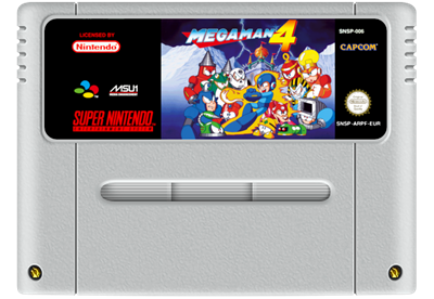 Mega Man 4 - Fanart - Cart - Front Image