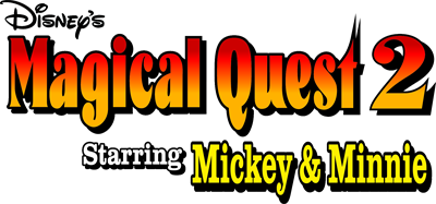 Disney's Magical Quest 2 Starring Mickey & Minnie - Clear Logo Image