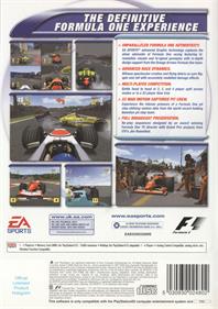 F1 Championship Season 2000 - Box - Back Image