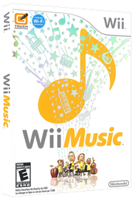 Wii Music - Box - 3D Image