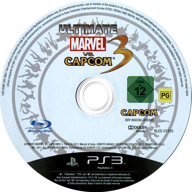 ultimate marvel vs capcom 3 ps4 disc