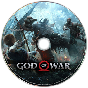 God of War - Fanart - Disc Image