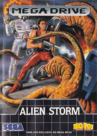 Alien Storm - Box - Front Image