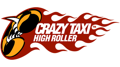 Crazy Taxi High Roller - Clear Logo Image