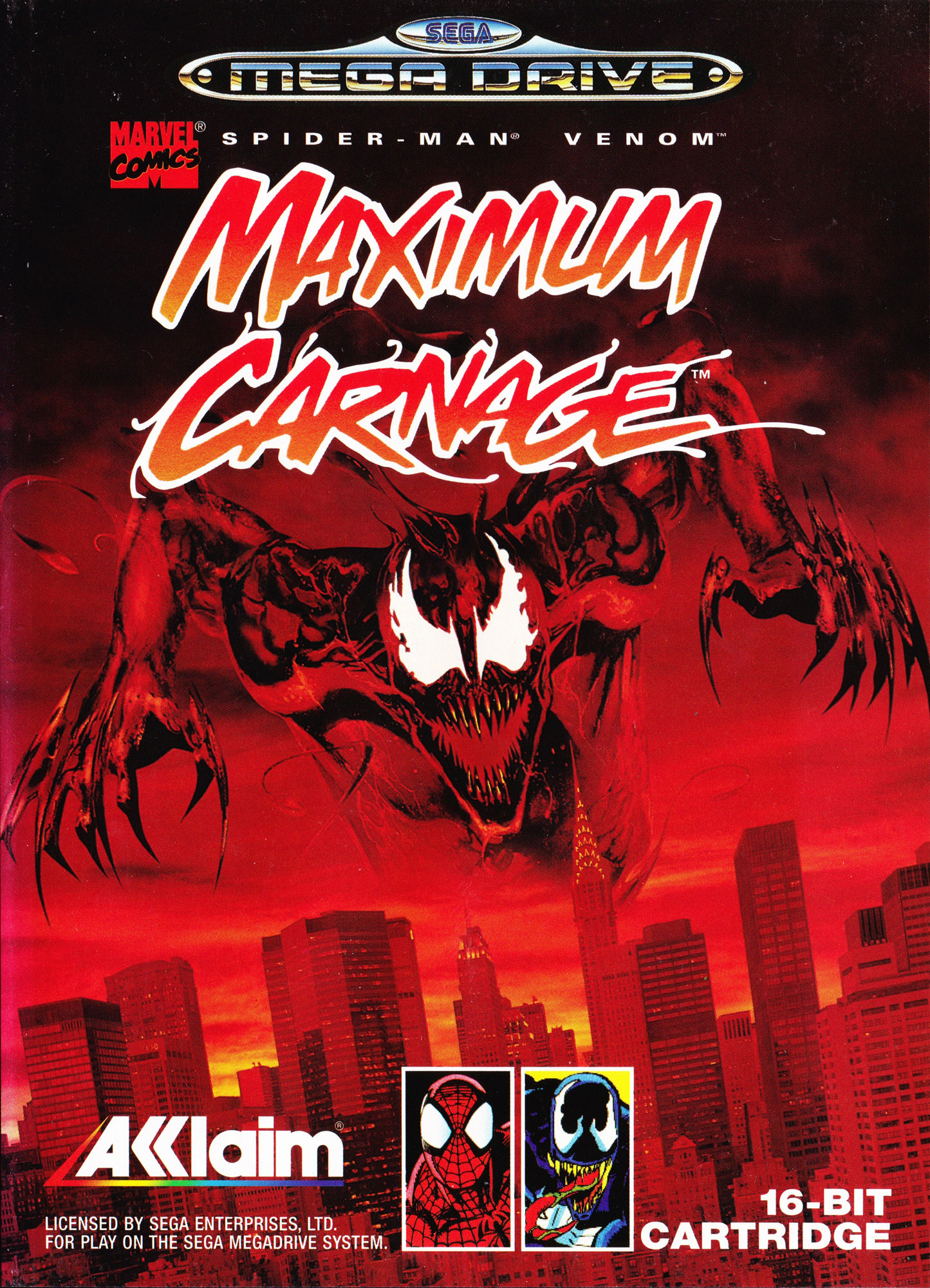 Spider-Man & Venom: Maximum Carnage Details - LaunchBox Games Database