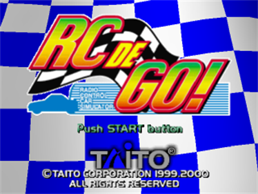 RC de GO! - Screenshot - Game Title Image