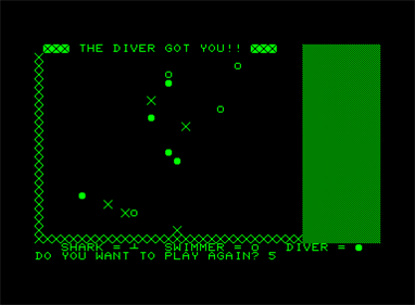 Shark - Screenshot - Game Over Image