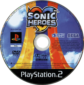 Sonic Heroes - Disc Image