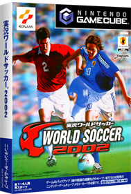 Jikkyou World Soccer 2002 - Box - 3D Image