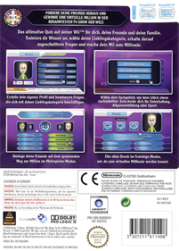 Who Wants to be a Millionaire: 2nd Edition - Box - Back Image