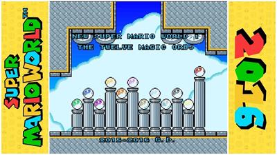 New Super Mario World 1: The Twelve Magic Orbs - Fanart - Background Image