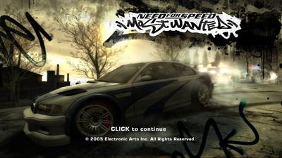 Need for Speed: Most Wanted - Screenshot - Game Title Image