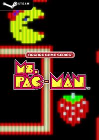 ARCADE GAME SERIES: Ms. PAC-MAN - Fanart - Box - Front