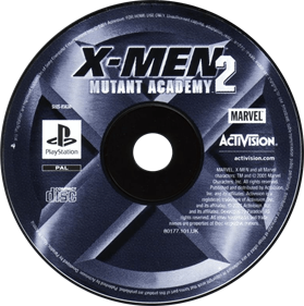 X-Men: Mutant Academy 2 - Disc Image