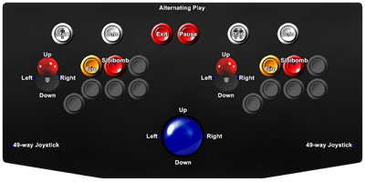 Sinistar - Arcade - Controls Information Image