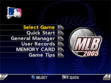 MLB 2005 - Screenshot - Game Title Image